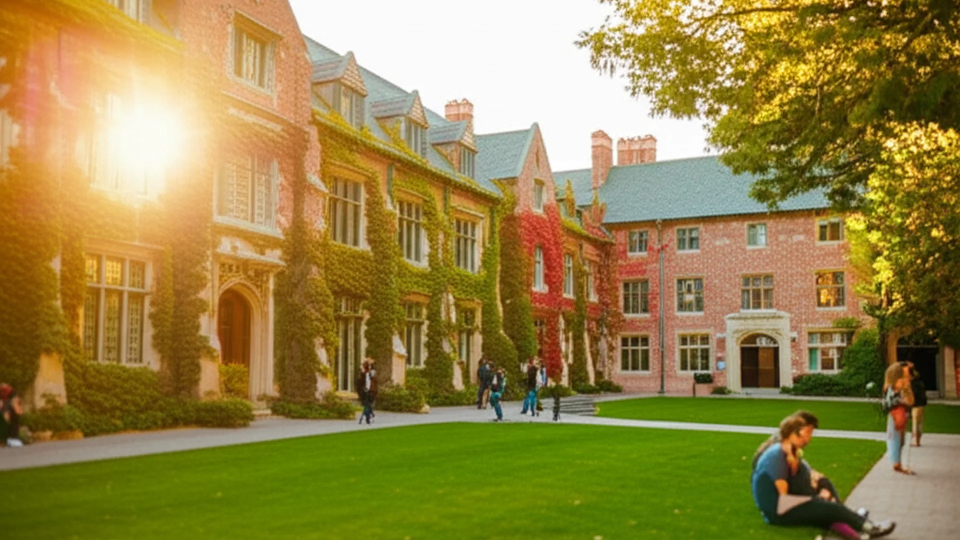 Modern home office setup with multiple network monitoring displays and professional online learning environment