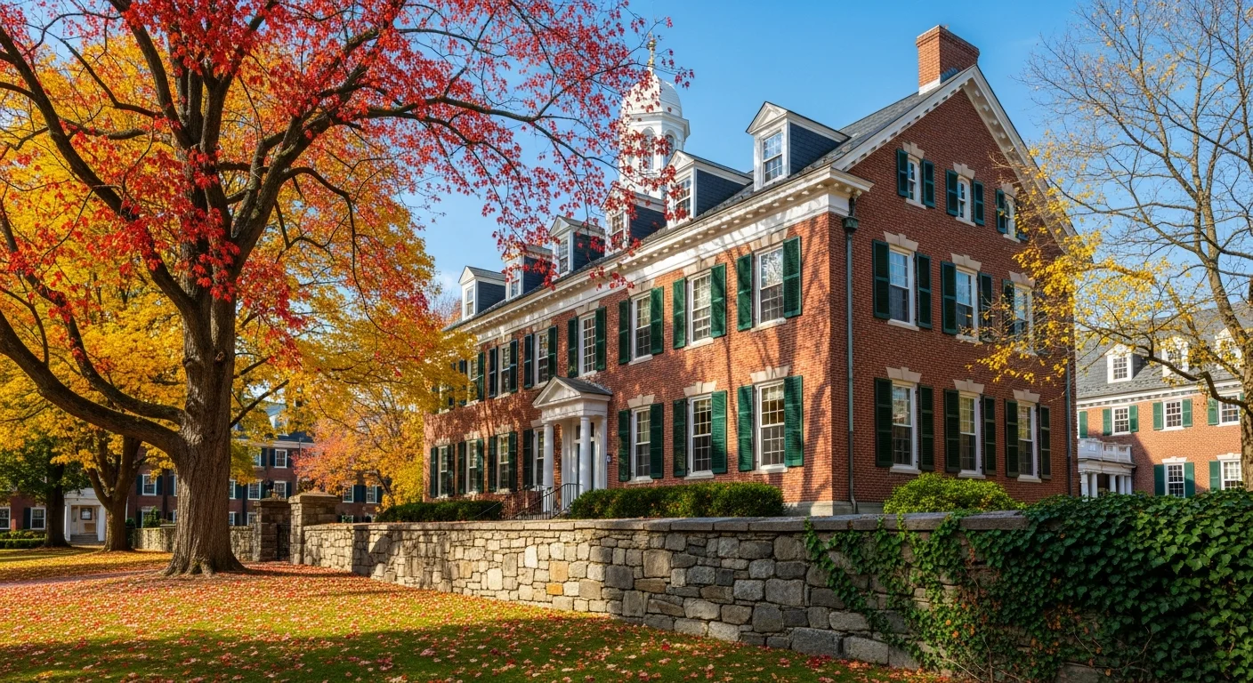 Connecticut university campus representing network administration education