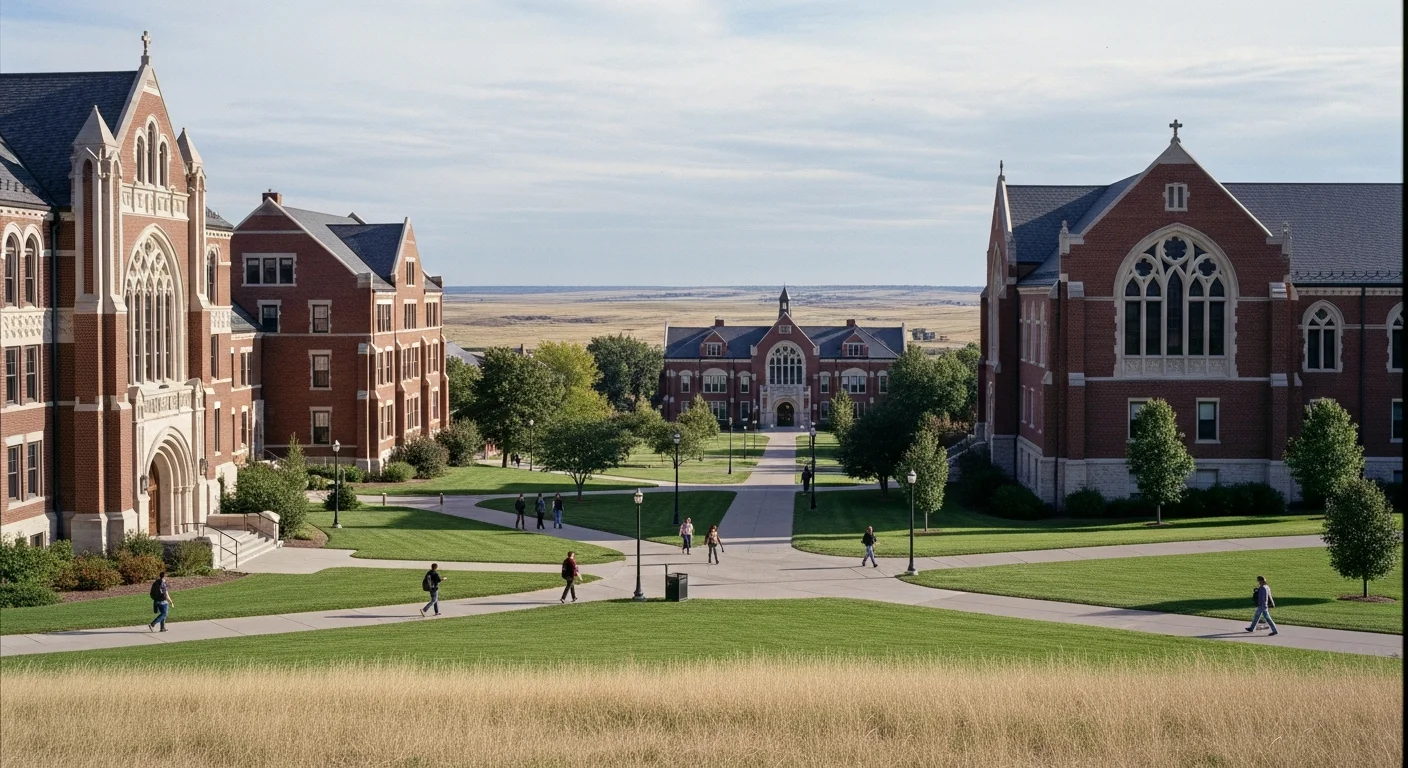 North Dakota university campus representing software engineering education