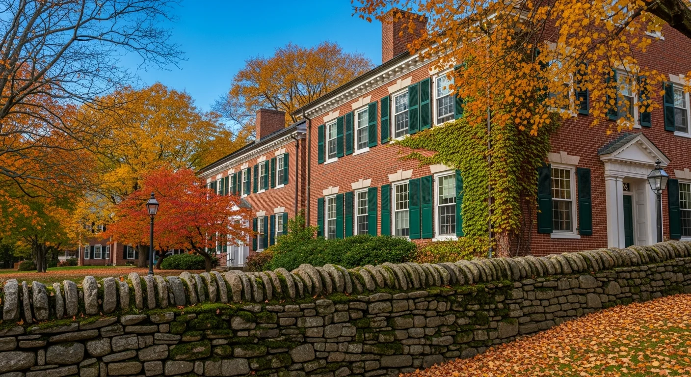 Connecticut university campus representing web development education