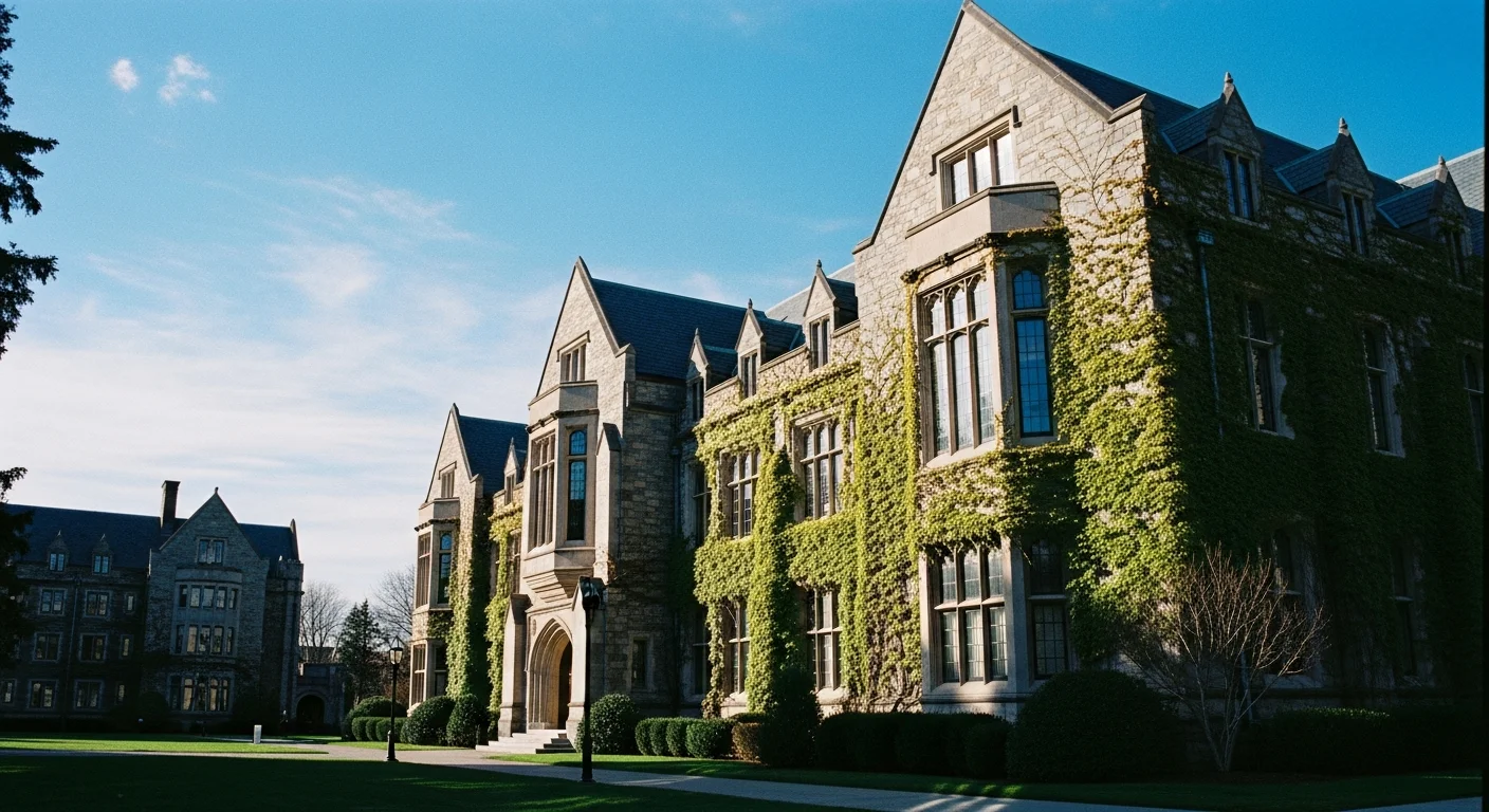 New Jersey university campus representing web development education